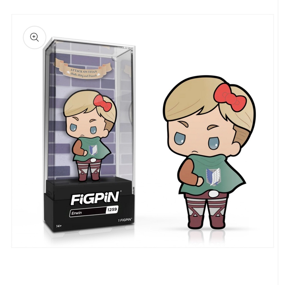 FiGPiN Attack on Titan Erwin Pin